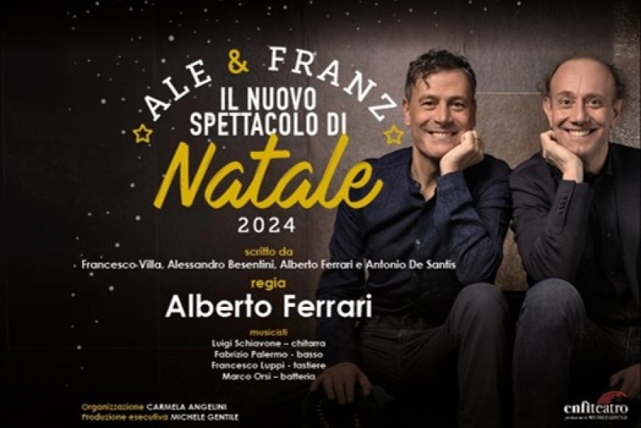 Ale&amp;Franz Il nuovo spettacolo di Natale 24 | Milano