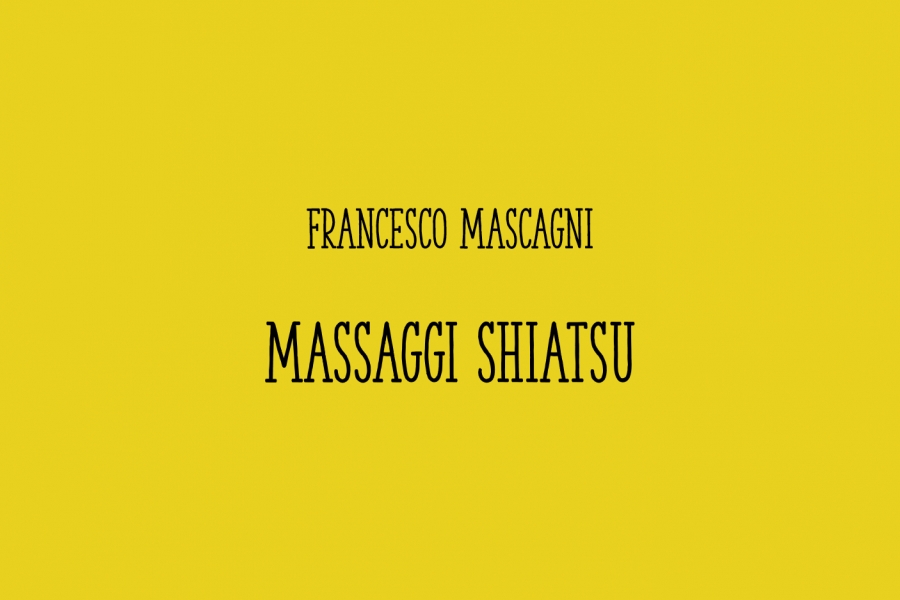 Francesco Mascagni Massaggi Shiatsu
