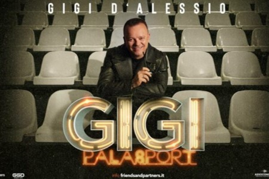 Gigi D&#039;Alessio Tour Palazzetti 2024
