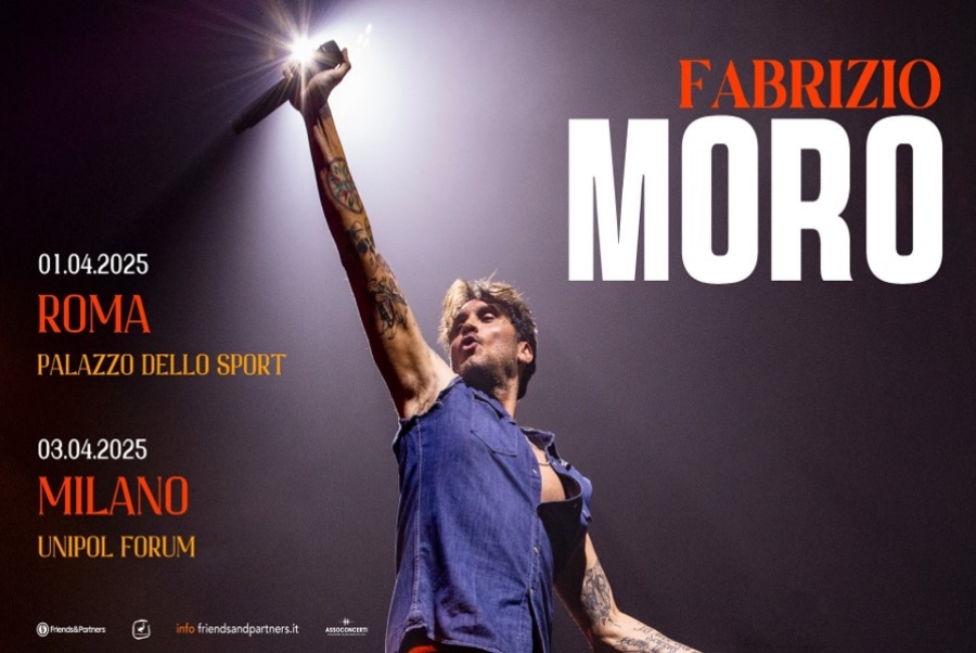 Fabrizio Moro Tour Palazzetti 2024