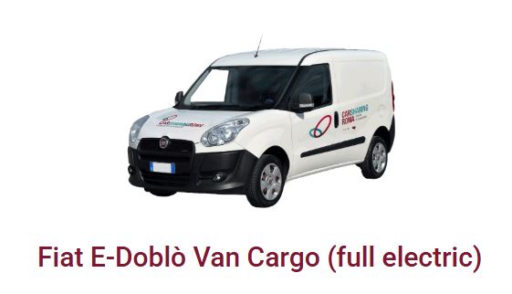 Fiat Doblò Cargo elettrico